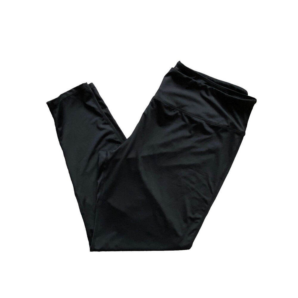 South Beach Womens Leggings Size‎ 24 Black Athleisure Gym Yogo Running Crossfit